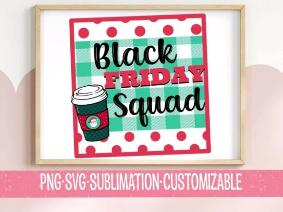 Black Friday Squad Graphics & T-Shirt Designs