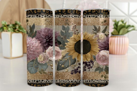 Leopard Sunflower Tumbler Graphics & Wraps Review